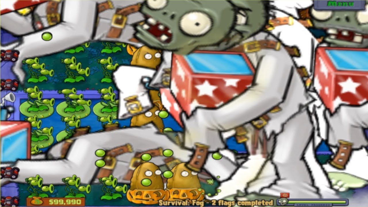 Plants Vs Zombies Giant Zombie Giant Jack-In-The-Box Zombie | Episode 46 - Youtube