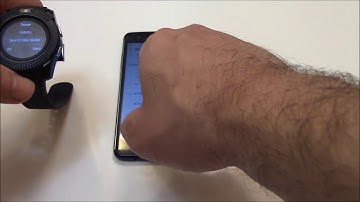 How To Pair A V8 Smartwatch To A Cell Phone