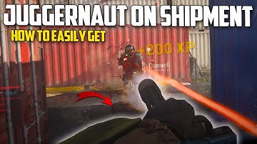 How to Easily Get a Juggernaut on Shipment | Modern Warfare
