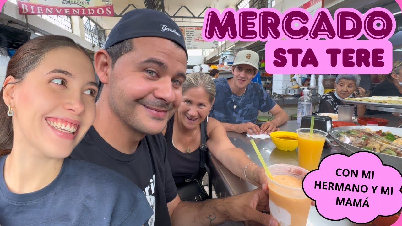 DESAYUNO EN EL MERCADO DE SANTA TERE