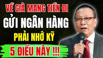 5 Nguyên Tắc Vàng Người Cao Tuổi Cần Biết Khi Gửi Tiền Tiết Kiệm Tại Ngân Hàng