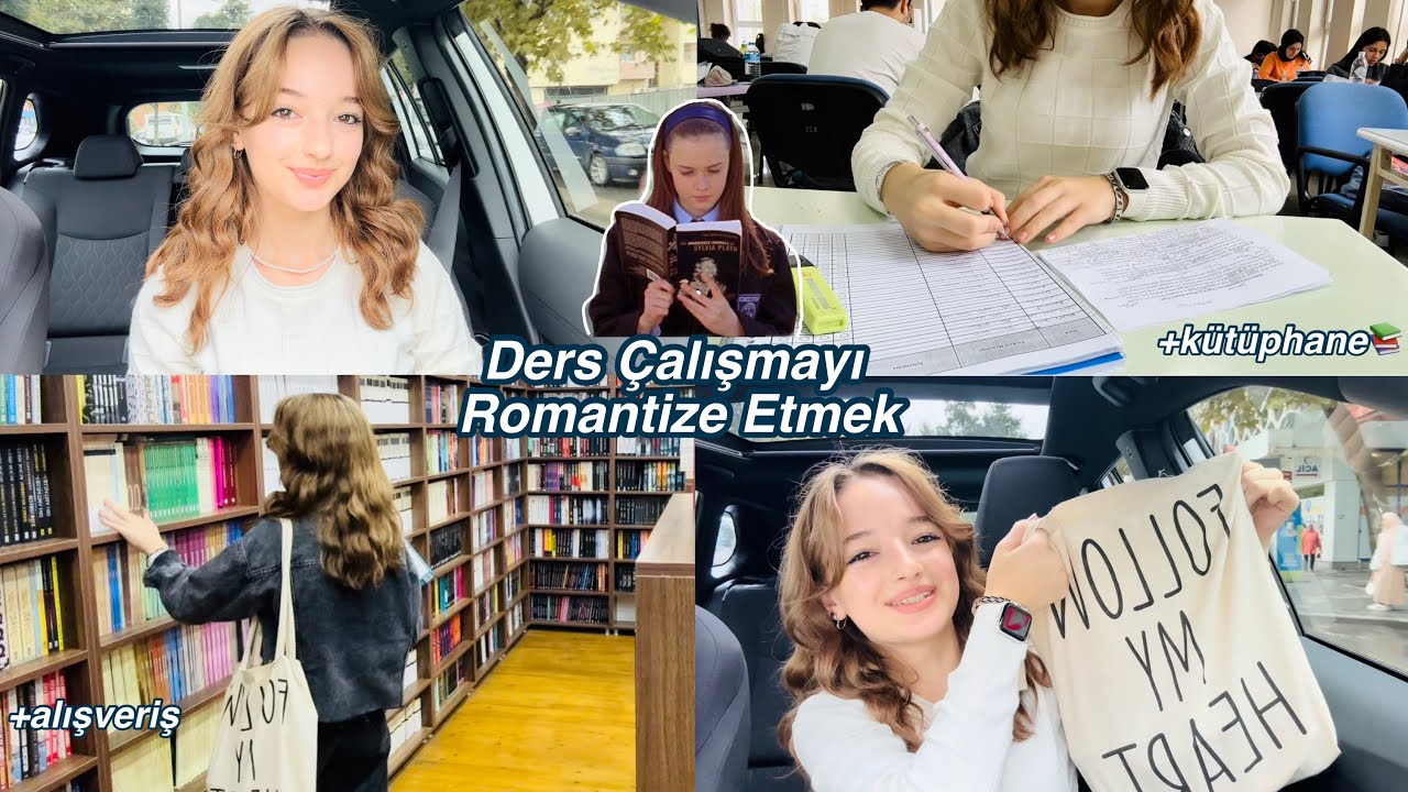 РОМАНТИЗИРУЕМ УЧЕБУ⭐️ Мой дневник занятий YKS в библиотеке!