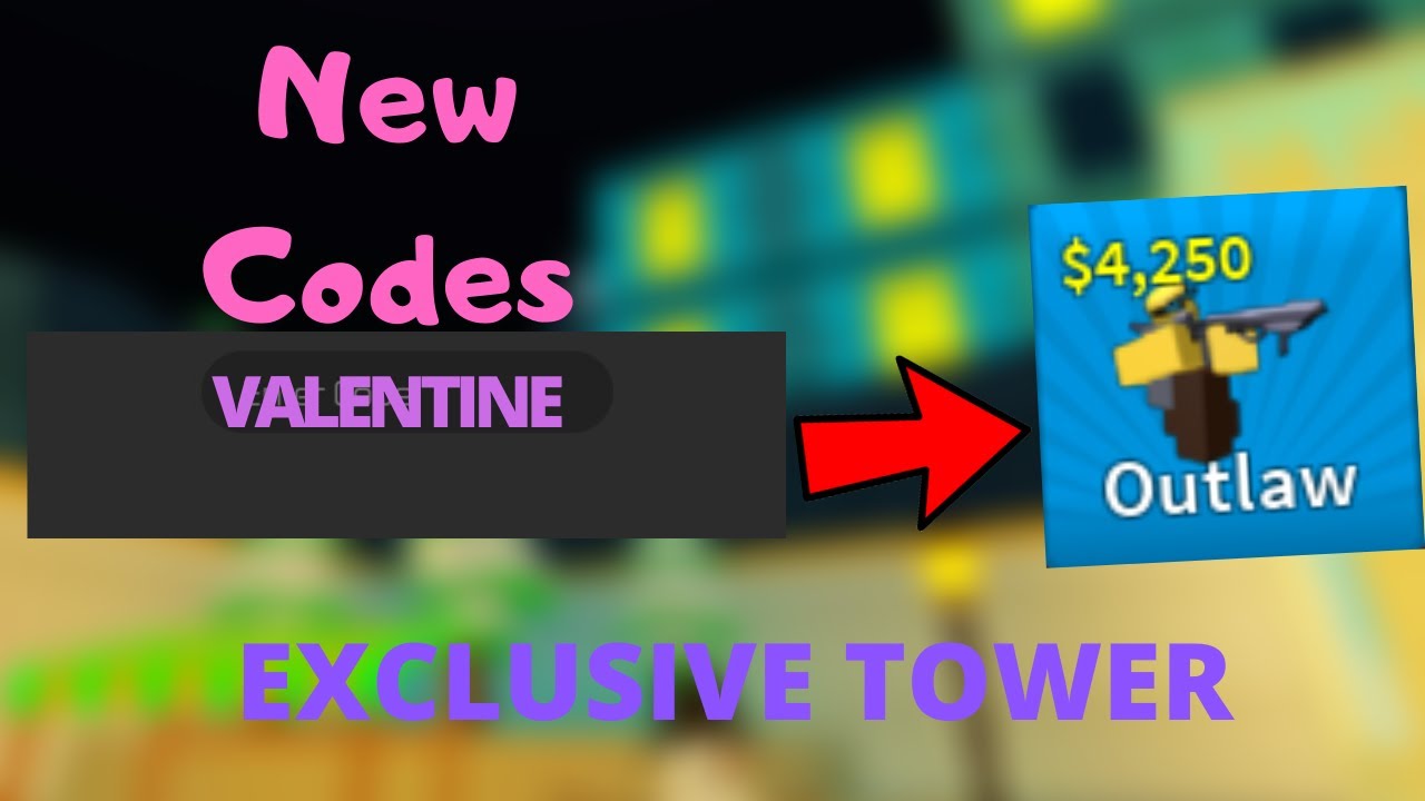 EXCLUSIVE TOWER NEW VALENTINE TOWER DEFENSE SIMULATOR CODES YouTube