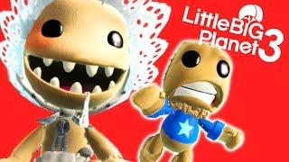 Kick The Buddy Escape From The Dollhouse  LittleBigPlanet 3 PS4 Gameplay