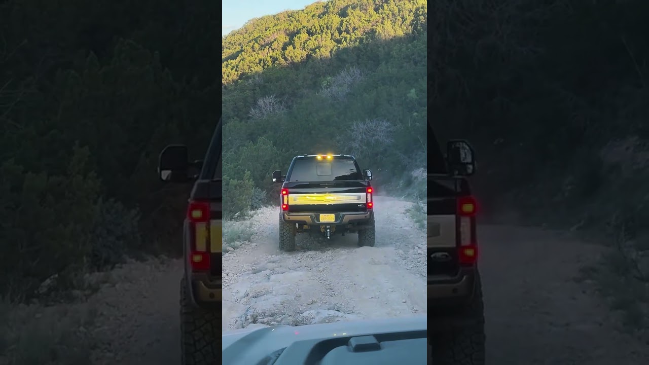 Ford Super Duty Out On The Trail!