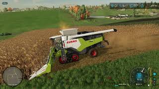 CLAAS TRION 750 FARMING SIMULATOR 22 Mais dreschen