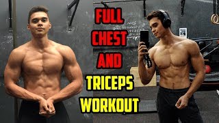 CHEST WORKOUT | CHEST & TRICEPS DAY