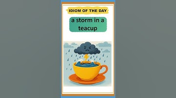 storm in a tea cup #quiz #shortvideo #shorts #idioms #learning