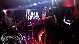 Necrofagore en Lima Noise 2023 (Inicio de gira de Hyena)
