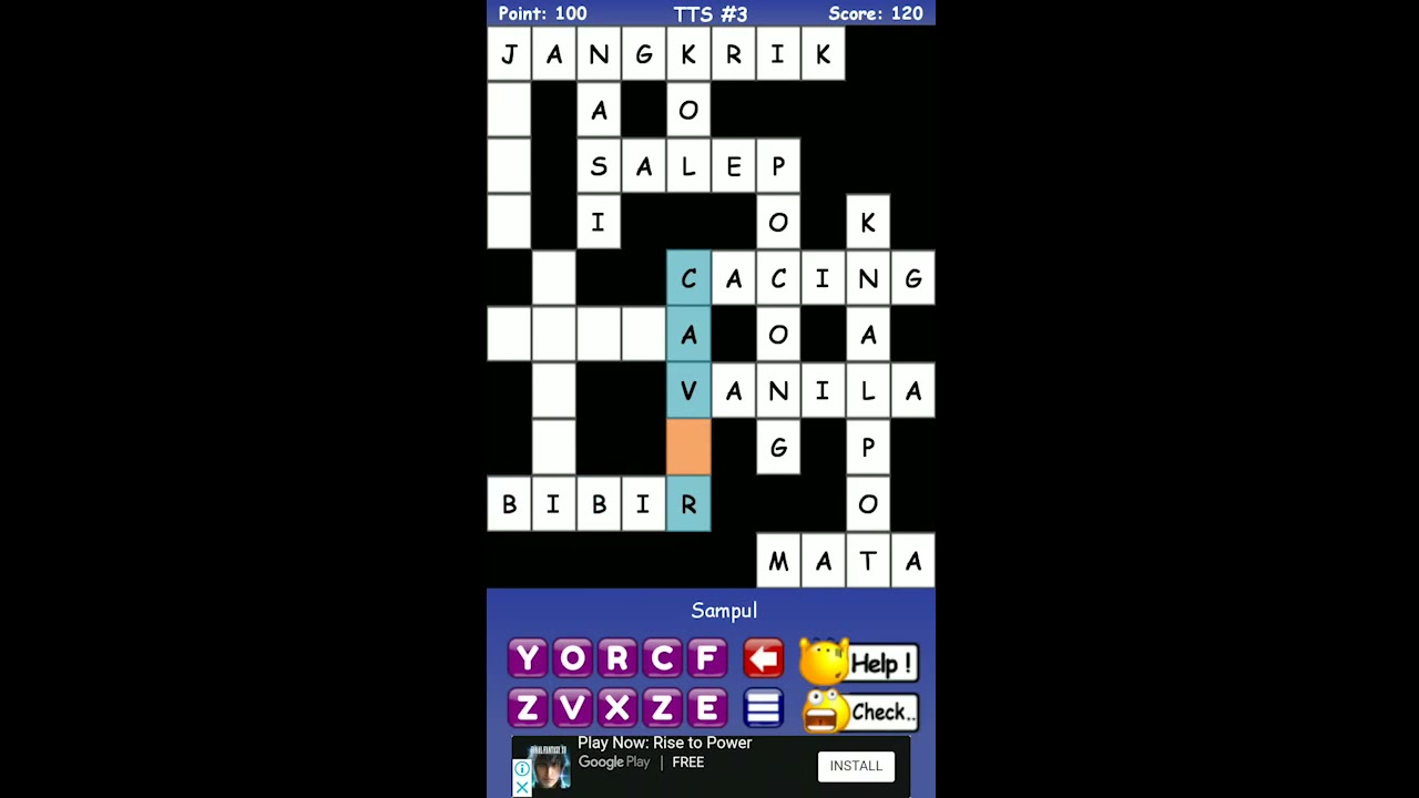 Game Android Tts 3 Kunci Jawaban Lawan Kata Jera Apaan Xd Youtube
