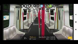 hmmsim 2 Hong Kong MTR (Yau Ma Tei to Mei Foo ) part 2 ( terminal Tsuen Wan)