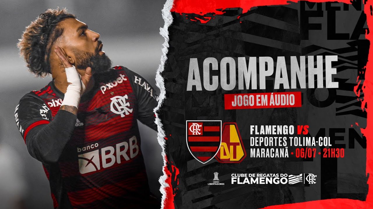 Flamengo X Tolima Conmebol Libertadores Ao Vivo Youtube