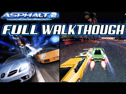 Asphalt Urban GT 2 3D - Мобильная Игра (Gameloft 2005 год) ПОЛНОЕ ПРОХОЖДЕНИЕ