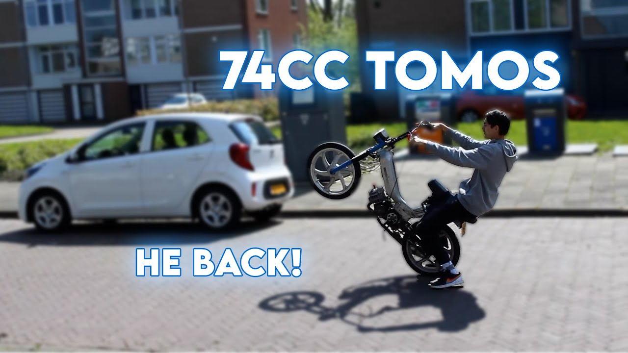 DE 74CC TOMOS IS TERUG!