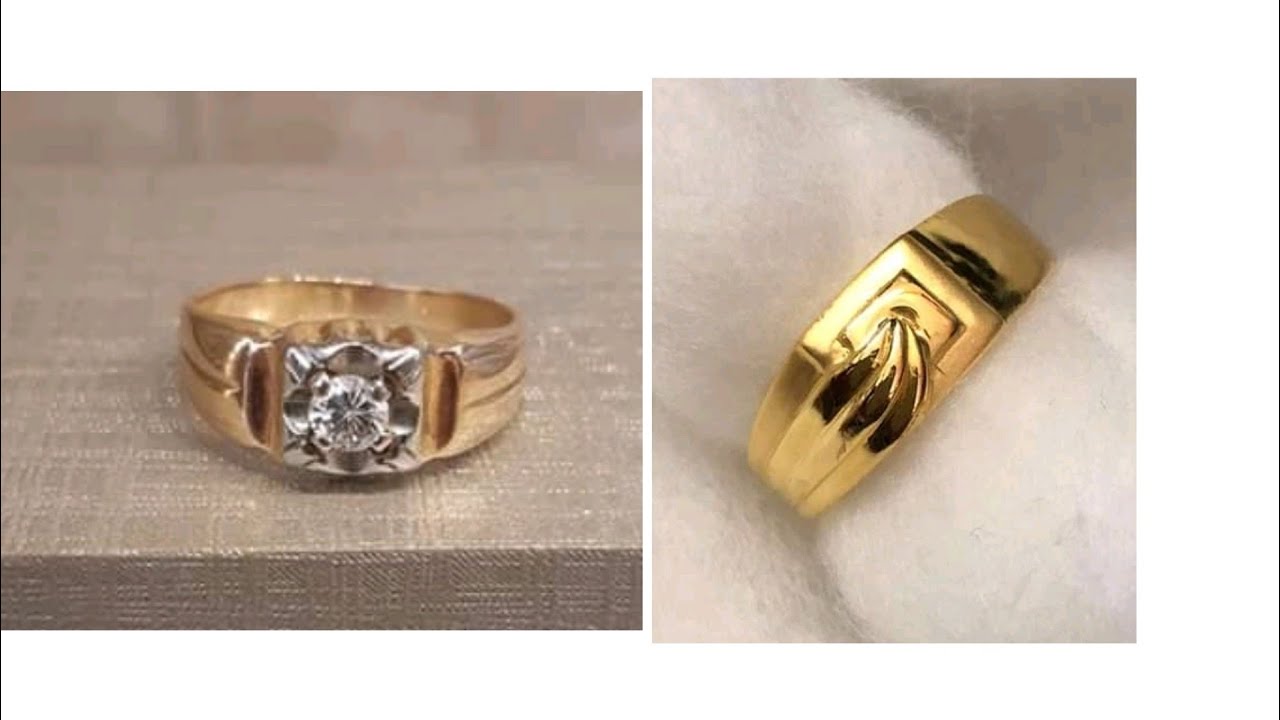 Gents Gold Ring | Men Engagement Ring | Senco Gold