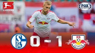 Schalke 04 - RB Leipzig [0-1] | GOLES | Jornada 26 | Bundesliga