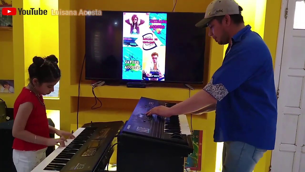 Batalla de Teclados 1 (Mix Cumbias ) Luisana Acosta ( 8 Años ) vs Javier Acosta - 27-09-2020