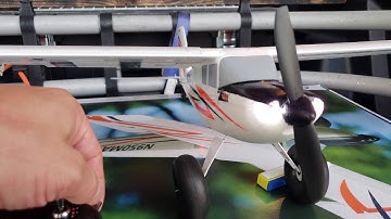 Flap Setup For The UMX Timber To A DX6E Remote.