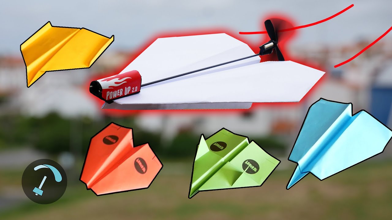 Powered Paper Airplanes! - BANDARRA