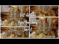 DIY Glam Dollar Tree Apothecary Jars | 2022 DIY Glam Décor Ideas