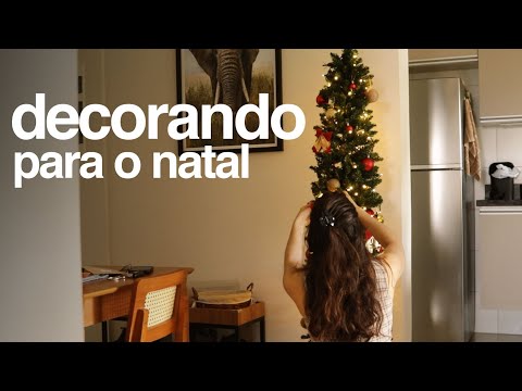 VLOG: decorando para o Natal
