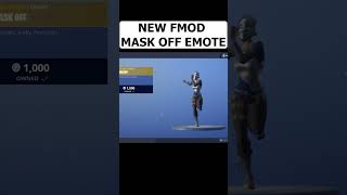 New Fmod Mask Off Emote