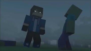 Steve Vs Zombies   Minecraft Fight Animation