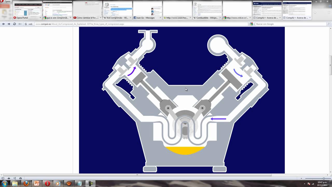 Profeta inteligencia clima funcionamiento de compresor de piston Profeta inteligencia clima funcionamiento de compresor de piston