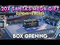 Opening 20× 2020 SANTA'S MEGA GIFT CONTAINERS - World of Warships