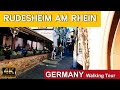 Rüdesheim am Rhein, Germany 4K 60fps Walking Tour