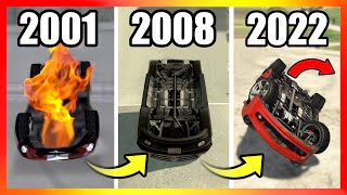 Evolution of FLIPPED CARS LOGIC in GTA Games (2001-2022)