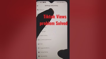 Tiktok Foryou setting | Tiktok views problem solved | only 1 setting har video foryou pe