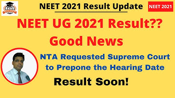 1st Good News from NTA Side; NEET UG 2021 Result Coming Soon #Medical Mantra