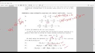 Homogeneous Partial Differential Equations of Higher Order with Constant Coefficients | Lecture 26