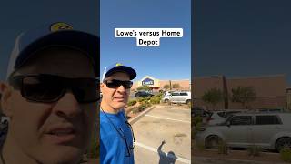 Lowe’s vs Home Depot For DIY 🛠️ #doityourself #shorts