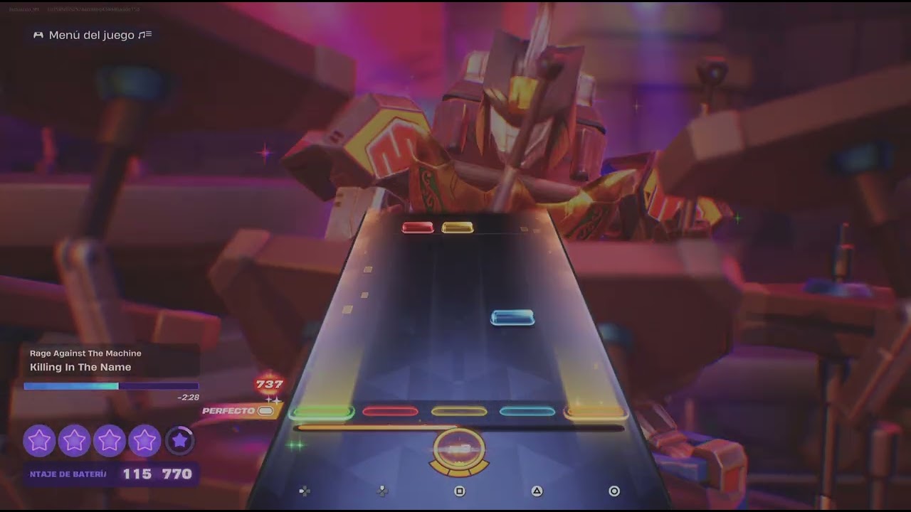 Fortnite Festival - Killing In The Name by Rage Against The Machine - on drums