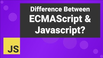 The Difference Between  ECMAScript and Javascript Explained in Tamil