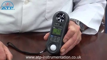 4-in-1 Environment Anemometer | ATP Instrumentation