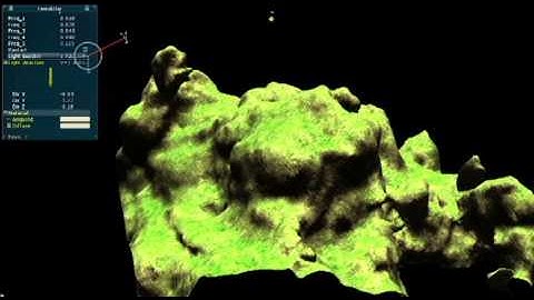 Complex procedural voxel terrain