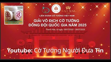 [LIVE] Vòng 1-4 : Cờ Nhanh (10p+5s) | Giải vô địch cờ tướng đồng đội (A2) quốc gia năm 2025