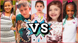 Blu Amal VS kirah Rush VS Vlad.Super.Vlad VS Mila Marwah VS Jojo Sevyn Lifestyle Comparison 
