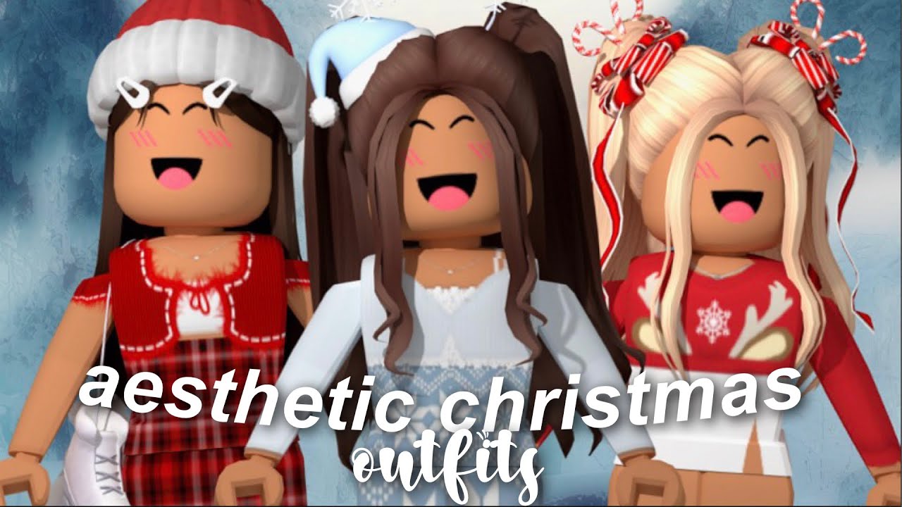 Aesthetic Christmas Roblox Outfits WITH CODES AND LINKS! axabella