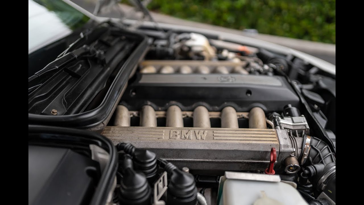 27-Year-Owned 1991 BMW 850i 6-Speed Start Up @bringatrailer - YouTube