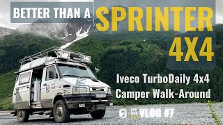 Better Than the SPRINTER! Find out why the IVECO DAILY is the ULTIMATE 4x4 VAN for OVERLANDING - V#7