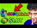 Starting Over, But You Can Buy YOUTUBER Kick Power..
