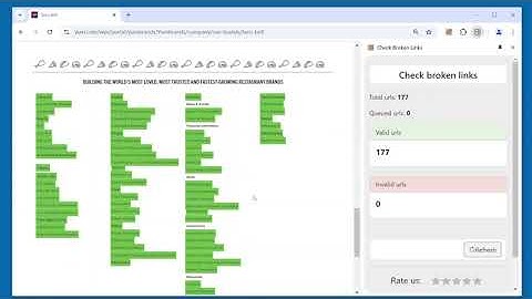 how to check broken links in website