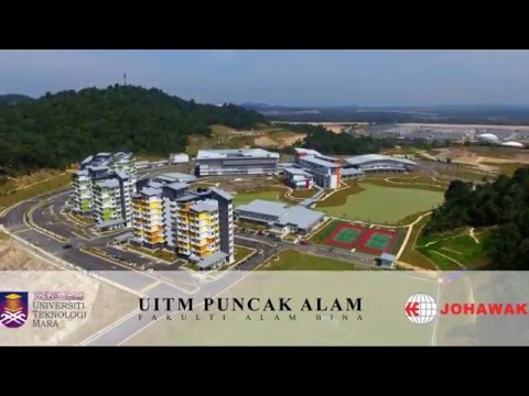  UITM  PUNCAK  ALAM  Fakulti Alam  Bina YouTube