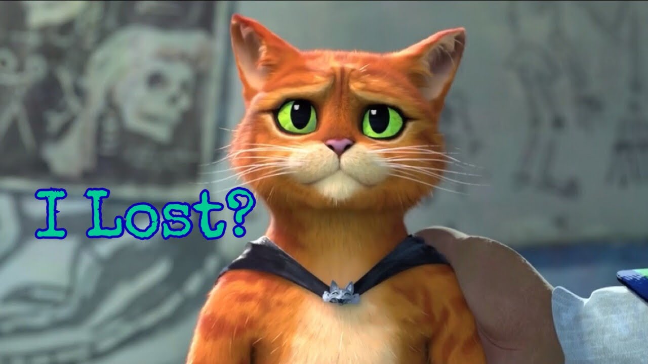 Puss In Boots reaction when they lost at the Oscars YouTube