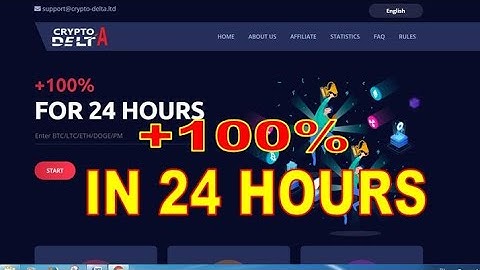 Crypto-delta.ltd - Double your money in just 24 hours, guaranteed and reliable  doubler sites 2021