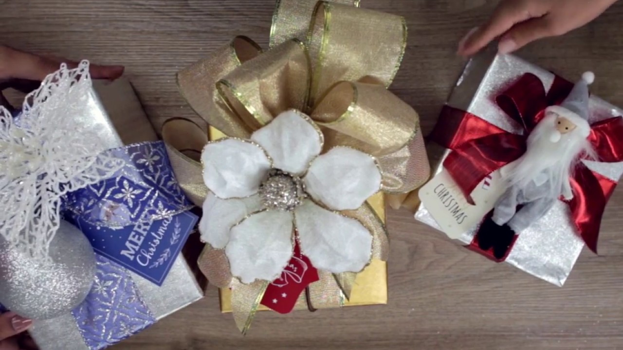 Cómo envolver regalos - YouTube